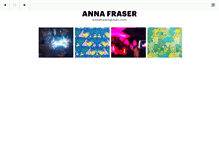 Tablet Screenshot of annafraser.com.au
